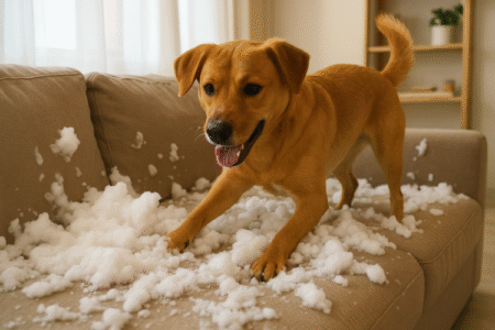 Pets em Ação: Como Evitar Que o Cachorro Redecore Sua Casa (e sua coisas)