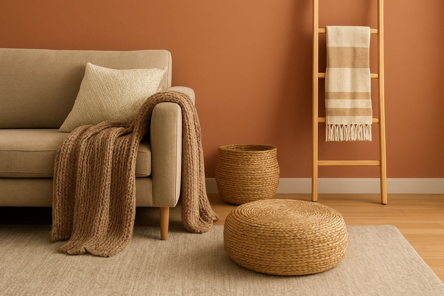 Texturas que abraçam: capas, mantas e tapetes para renovar sem reformar